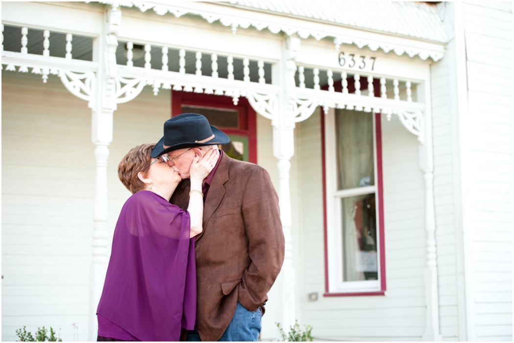 Anniversary Session at Heritage Square in Frisco, Texas