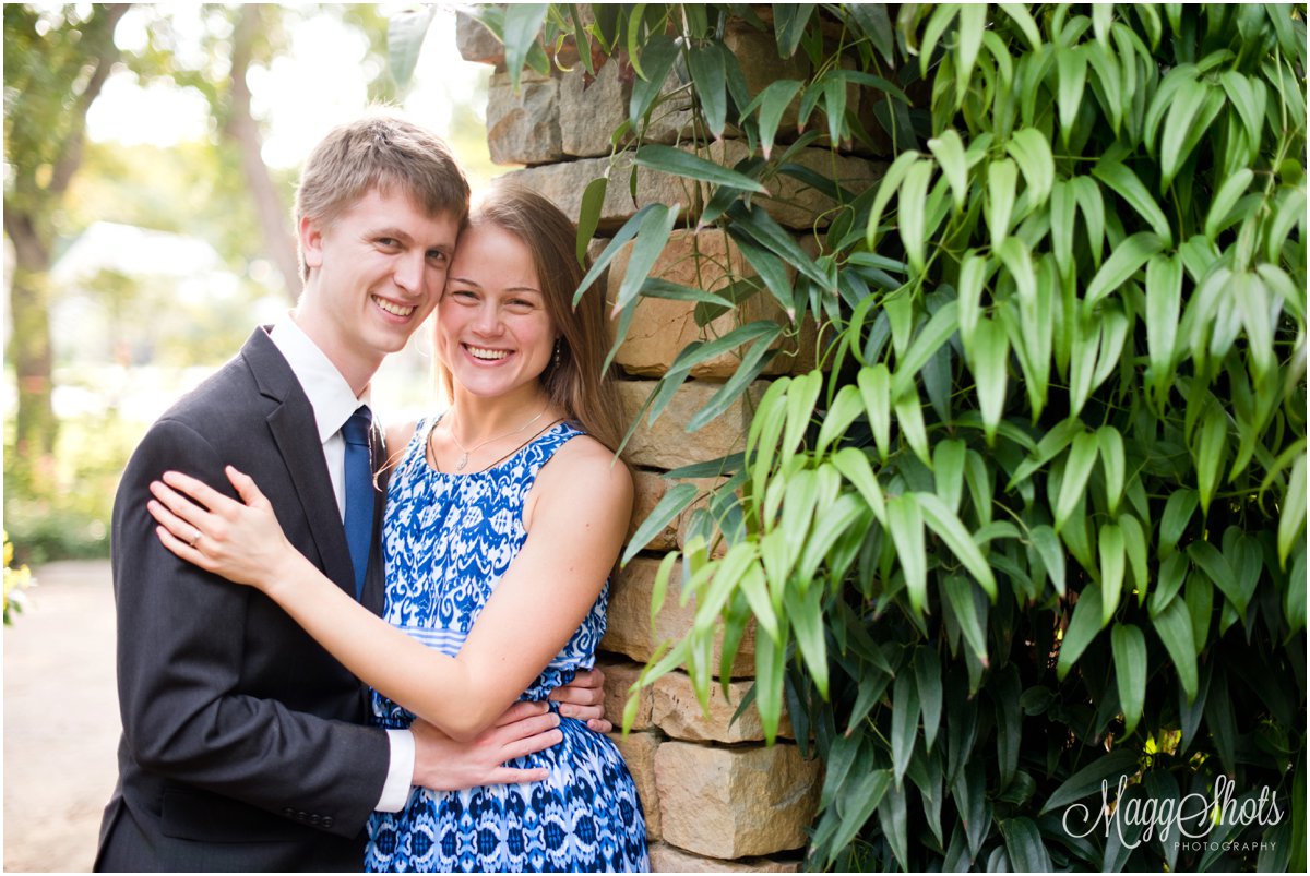 Engagements at Grapevine Botanical Gardens, DFW Wedding Photographer, MaggShots Photography,