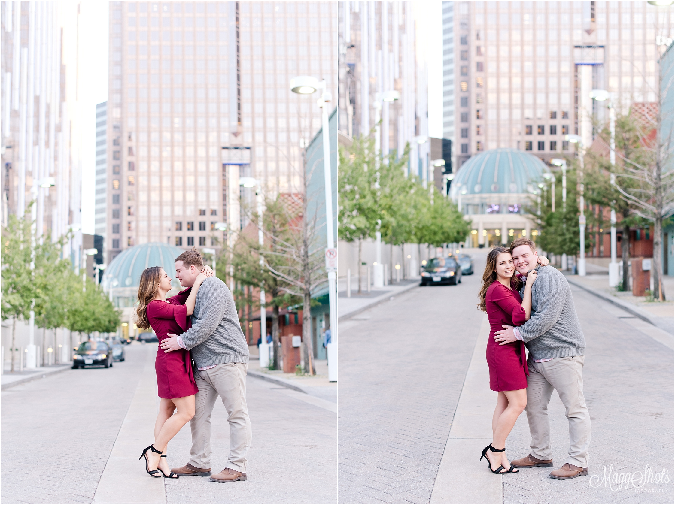 Love, Professional Photographer, Professional Photography, Winspear Opera House, Engagements, Couple, Bride and Groom, Dallas, MaggShots Photography, MaggShots, Klyde Warren Park