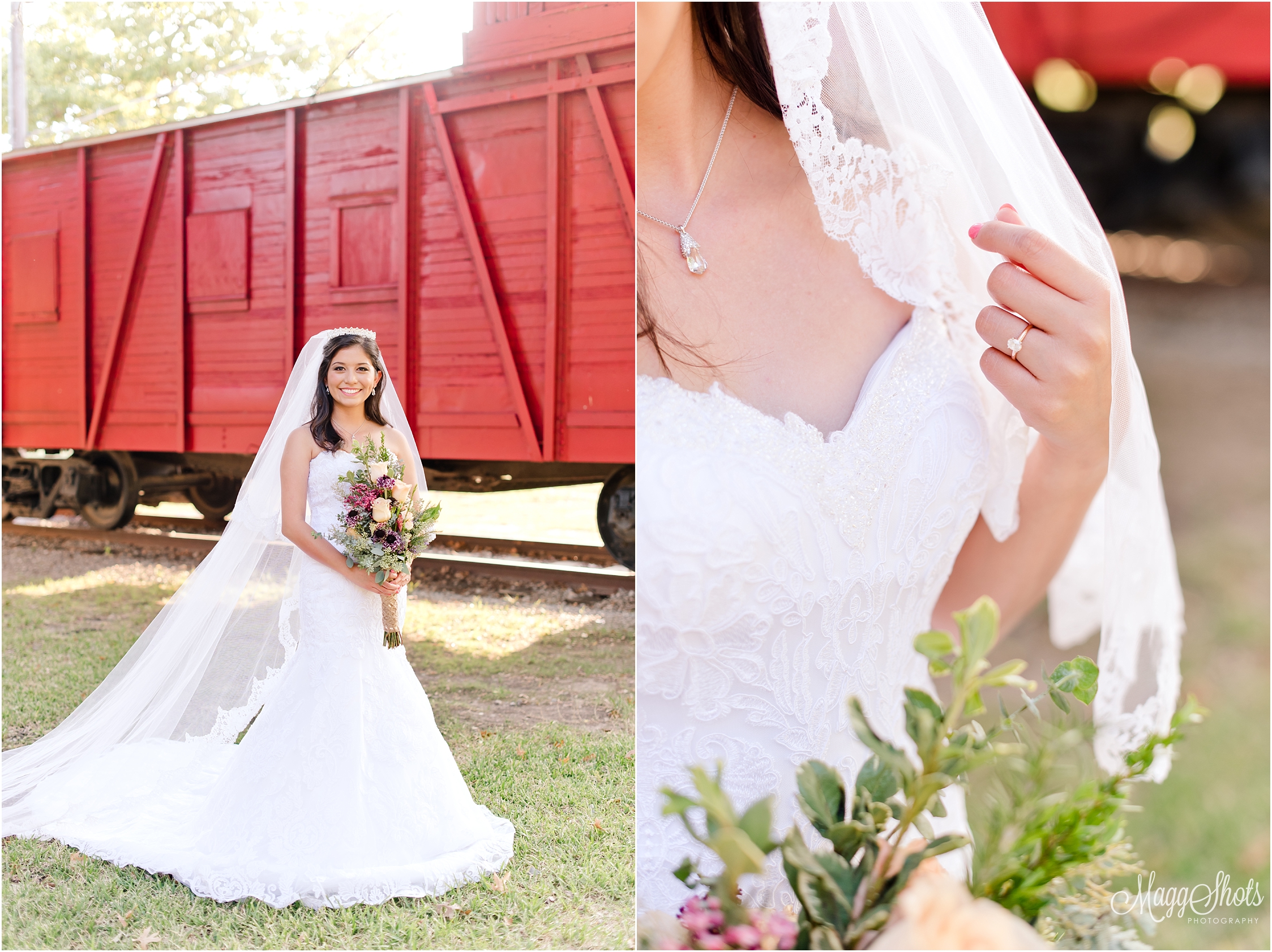 Bridals, Love, Flowers, Bouquet, Bride, Heritage Park, Gazebo, Wedding Dress, Beautiful, Veil, Wedding, Ring, Caboose, Train Car