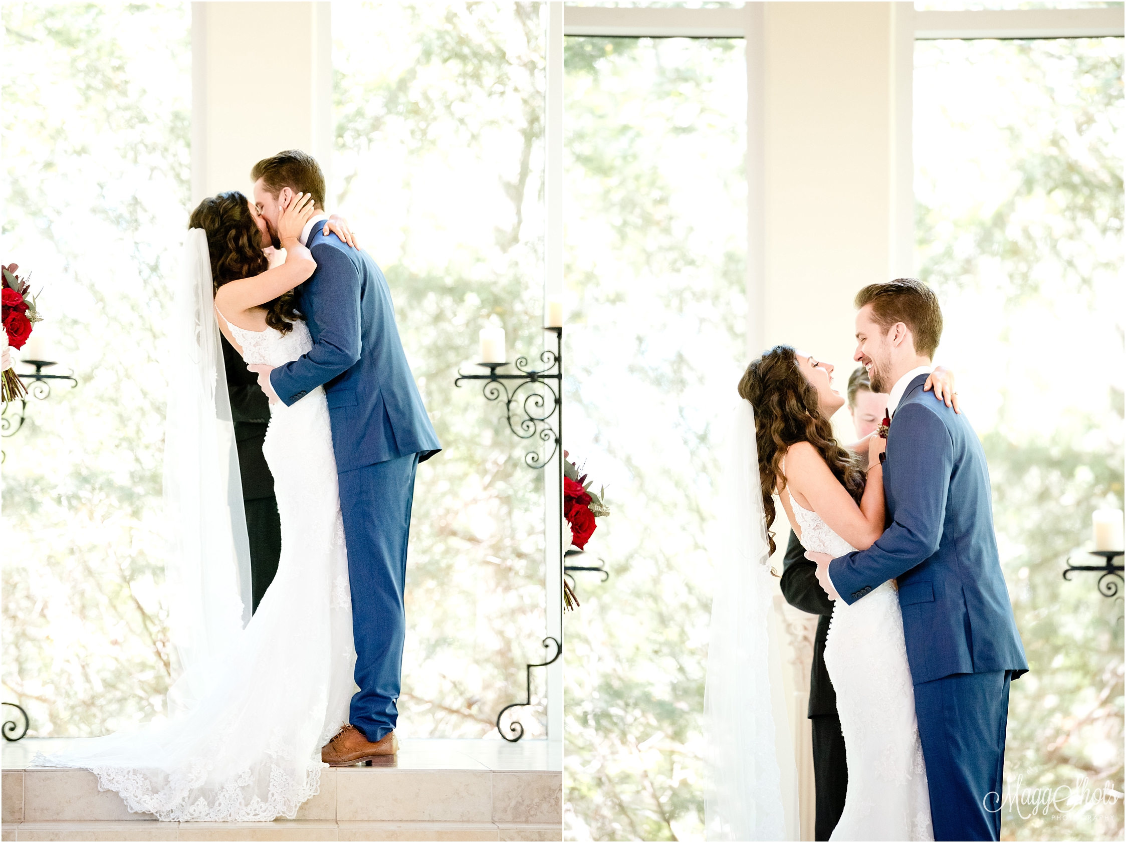 First Kiss, Bride and Groom, Love, Husband and Wife, Dance, Wedding, Professional Photographer, Professional Photography, Beautiful, DFW Wedding Photographer, MaggShots Photography, MaggShots