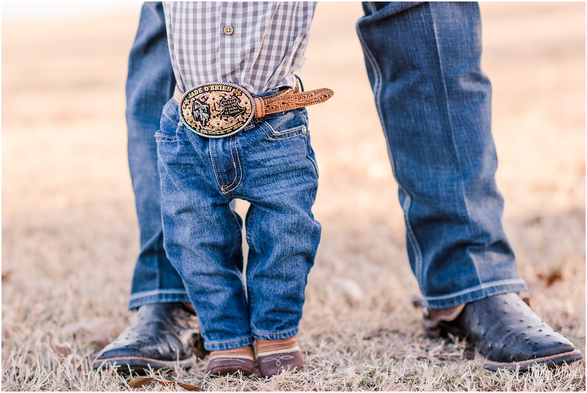 Sitting Milestone, Family portraits, flower mound photographer, lewisville photographer, texas country family portraits , baby belt buckle, rodeo, cowboy boots, like father like son