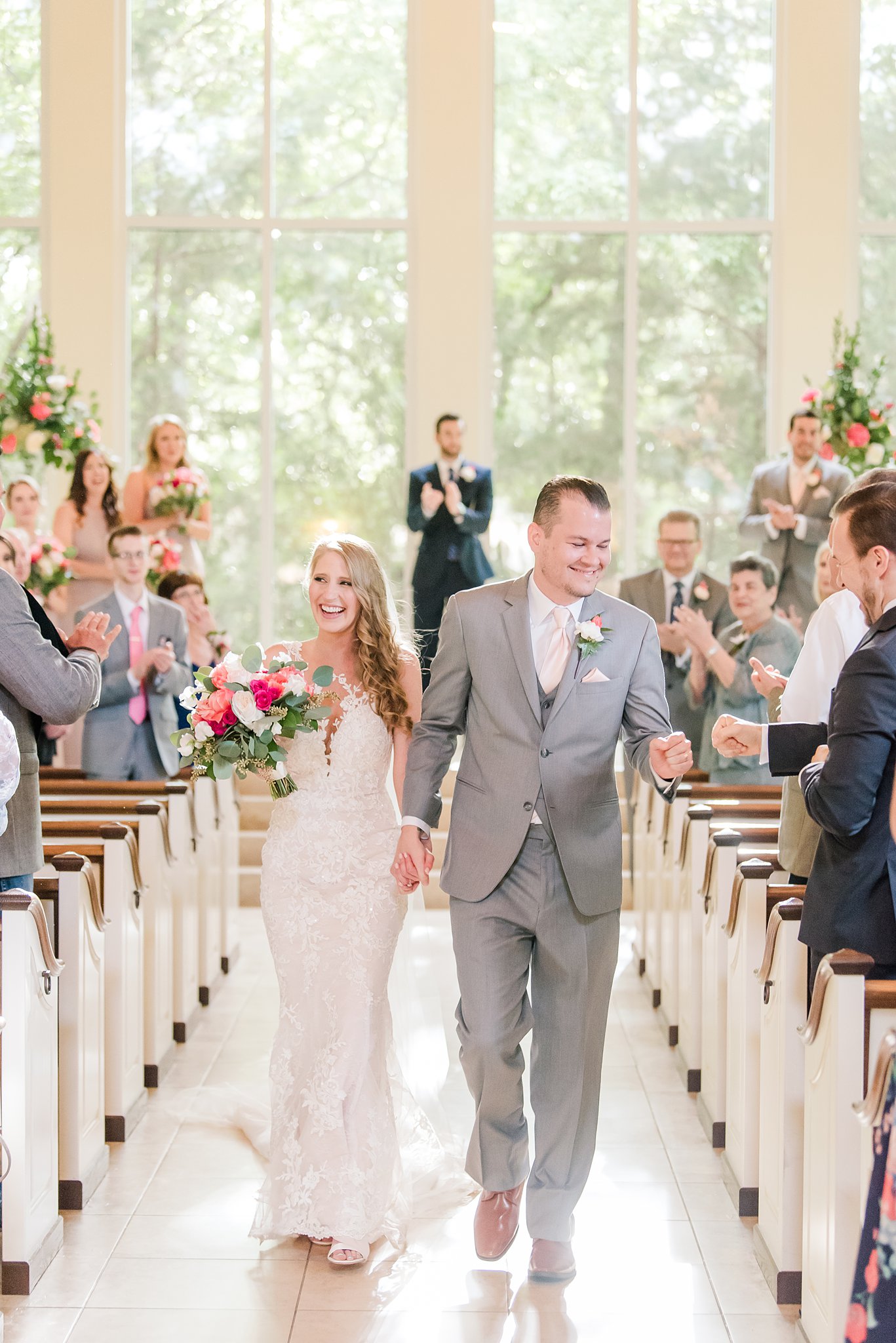 Post ceremony bride & groom reactions_Ashton_Gardens_Wedding_MaggShots_Photography